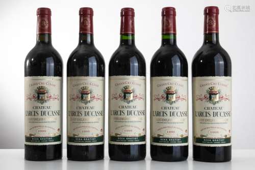 5 bouteilles CHÂTEAU LARCISSE DUCASSE Saint Emilli…