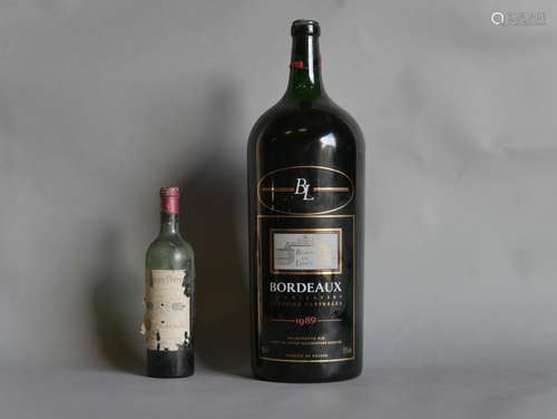 1 Salmanazar de Baron Lestac 1989 Bordeaux. On y j…