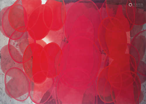 伊恩·麦克凯弗 2006-2007年作 会聚之彩 P7 布面油画、丙烯