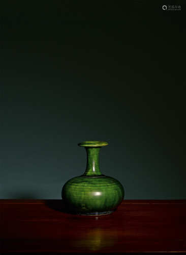 北齐至隋 6世纪晚期 绿釉瓶