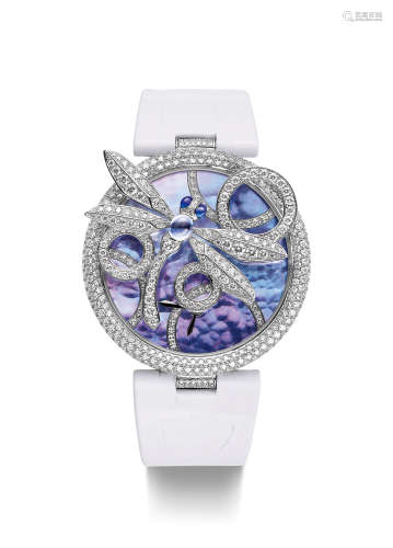 卡地亚18K白金创意珠宝系列女士腕表