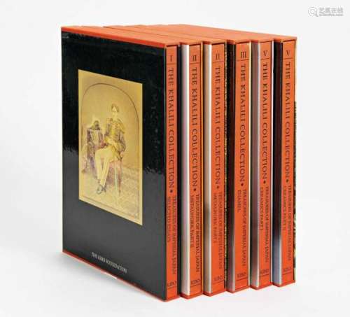 SIX VOLUMES OF THE KHALILI COLLECTION. 1995. With nummerous color illustrations. [...]
