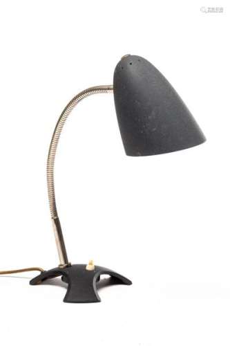 Lampe design des années 50 - Lampe design des années 50, bras fexible, pied [...]