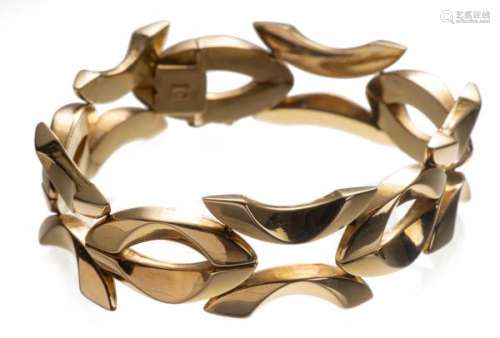 Bracelet en or jaune .750 à maillons ronds amovibles - Bracelet en or jaune .750 [...]