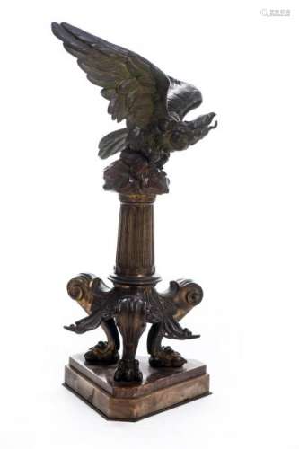 Porte-montre bronze représentant un aigle - Porte-montre bronze représentant un [...]