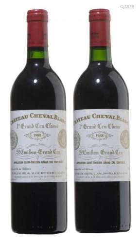 Château Cheval Blanc 1988 - Château Cheval Blanc 1988St Emilion2 bouteilles 75 [...]