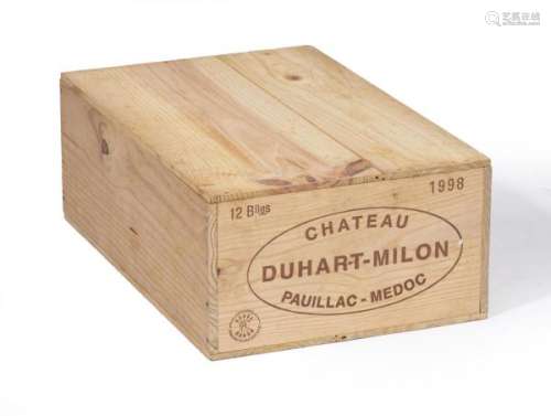 Château Duhart-Milon 1998 - Château Duhart-Milon 1998Pauillac12 bouteilles 75 cl [...]
