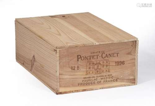 Château Pontet Canet 1996 - Château Pontet Canet 1996Pauillac12 bouteille 75 cl [...]