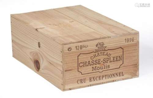 Château Chasse Spleen 1996 - Château Chasse Spleen 1996Moulis 12 bouteilles 75 cl [...]