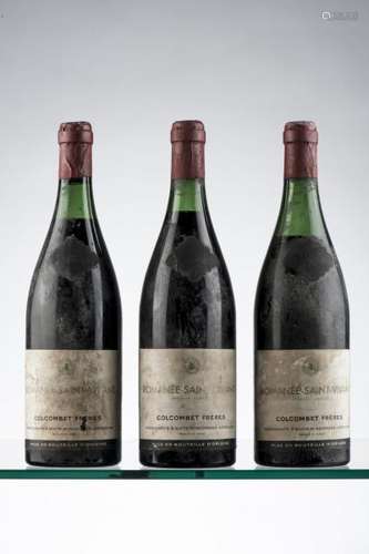 Romanée Saint-Vivant 1955, 3 bouteilles - Romanée Saint-Vivant 1955Colcombet [...]