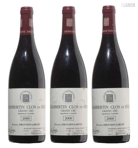 Chambertin Clos de Bèze, Grand Cru 2000 - Chambertin Clos de Bèze, Grand Cru [...]