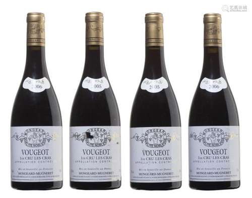 Clos de Vougeot, Grand cru 2006 & 2005 - Vougeot, 1er cru 2006 x2 & 2005 x2Domaine [...]