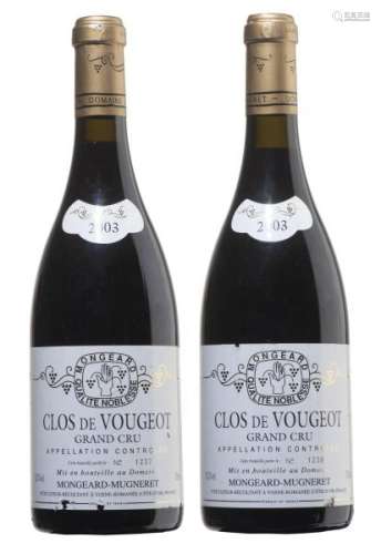 Clos de Vougeot, Grand cru 2003 - Clos de Vougeot, Grand cru 2003Domaine [...]