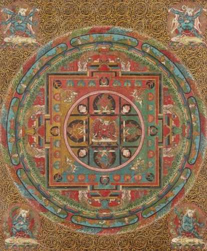 A Tibetan mandala of Yama Dharmaraja. Around 1900The multi-armed God of Death [...]