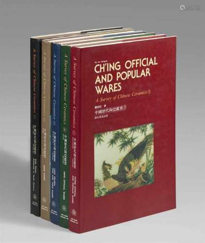 A set of five booksLiu Liang-Yu, A Survey of Chinese Ceramics. Fünf Bände: Vol. I, [...]