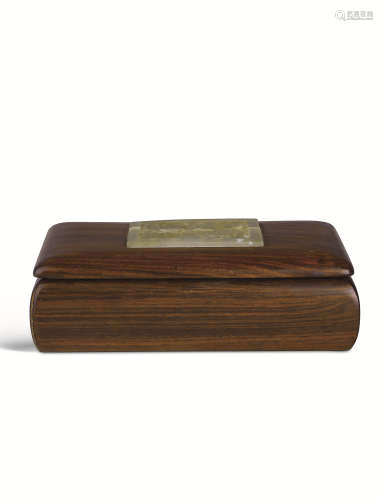 民国 硬木文房盒