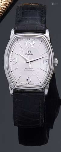 Omega. Montre bracelet, boîtier de forme tonneau e…