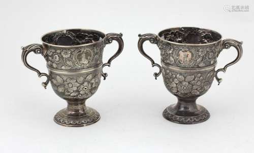 A fine quality and heavy pair of 18th Century Engl…