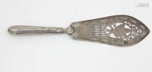 A late 18th Century Irish silver Fish Knife, with …