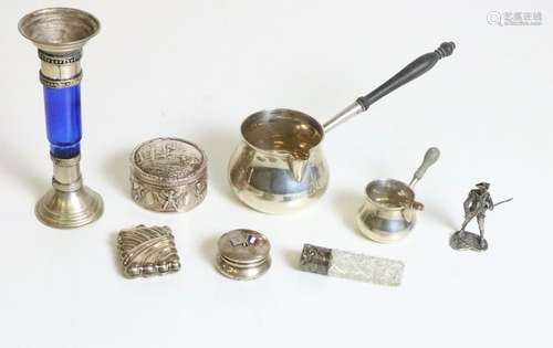 Silverware: A varied collection of silver and othe…