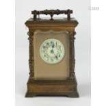 A late 19th Century ormolu Repeater Carriage Clock…