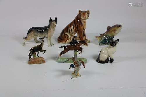 A large and attractive collection of Beswick Figur…