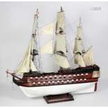 A fine quality 20th Century large scale Ship Model…