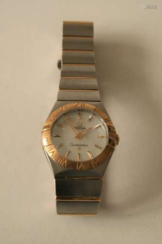 Montre bracelet pour femme de marque OMEGA, modèle Constallation, 6552/864, boîtier [...]