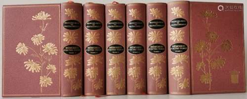 CHATEAUBRIAND : Mémoires d'Outre-Tombe, Paris chez Jean de BONNOT, 5 volumes [...]