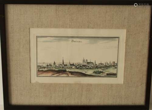 Gravure en couleurs de Bruxelles, XXe - Dimensions : 23 x 31 cm / Joint : 2 [...]