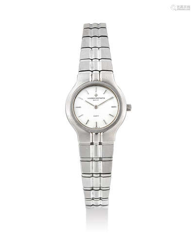 Vacheron Constantin. A Lady's White Gold Bracelet Watch