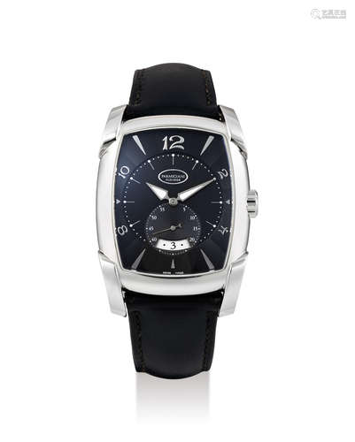 Parmigiani Fleurier. A Stainless Steel Wristwatch with Date