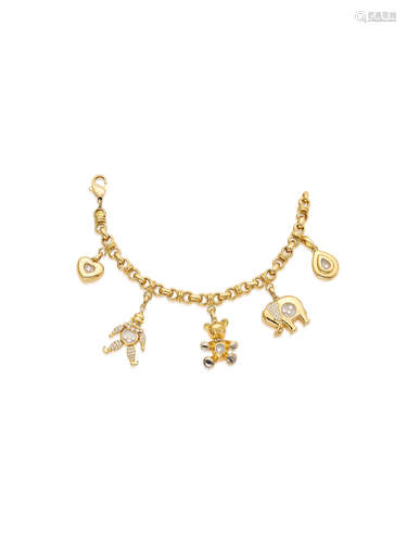 A 'Happy Diamonds' Charm Bracelet, by Chopard