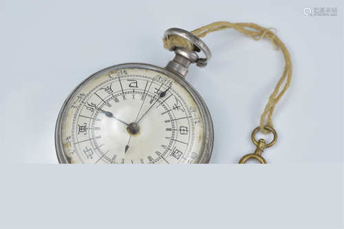 Chinese 19th century pocket watch