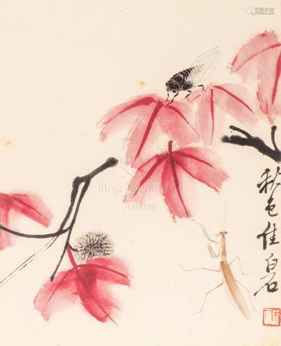 QI BAISHI: INK AND COLOR ON BOOKLET PAINTINGS