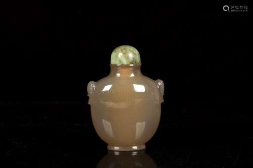 AGATE SNUFF BOTTLE