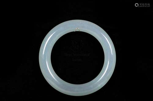 MYANMAR OLD MINE JADEITE BANGLE