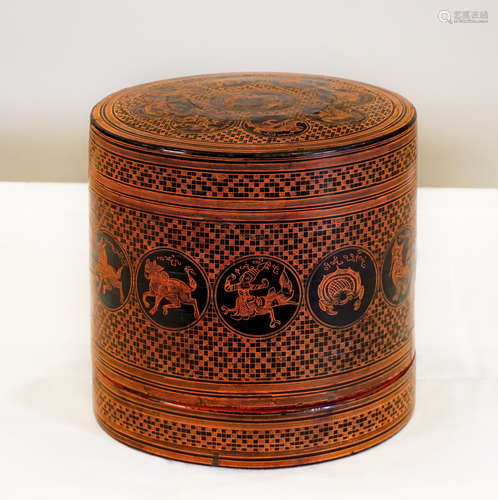 BETEL BOX - BURMA - LATE 19th CENTURY