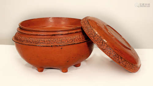 FOOD BOWL - BURMA - 19th CENTURY