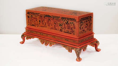 KAMAWA-SA BOOK  CHEST - BURMA - LATE 19th CENTURY