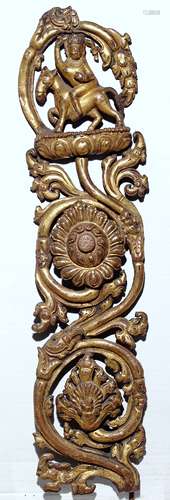 TEMPLE ORNAMENT - TIBET - 17th CENTURY