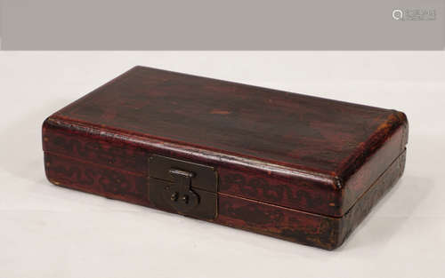 BOX - CHINA, SHANXÌ PROVINCE - 19th CENTURY