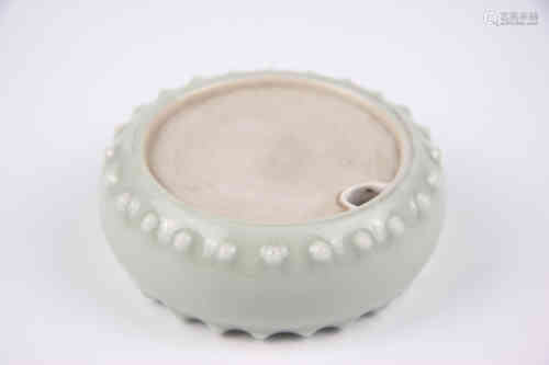 A Chinese Celadon Glazed Porcelain Brush Paste