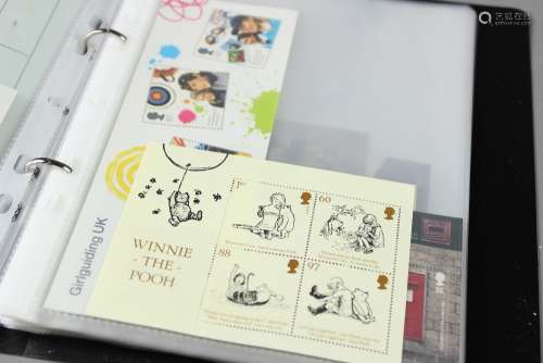 GB Stamp Decimal Mini-sheets in Album; c