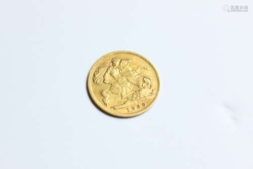 A Victorian Half Sovereign, dated 1899