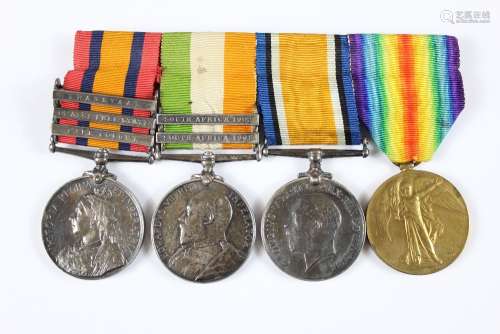 A Group of Victorian Medals, awarded to 28810 Sapr