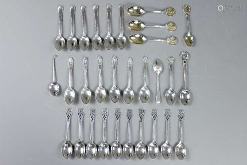 Miscellaneous Silver Teaspoons