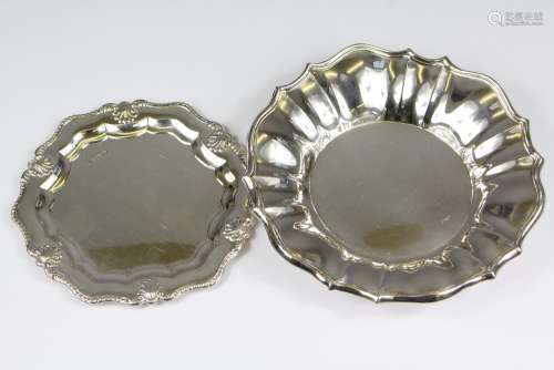 Two Silver Bon Bon Dishes, the first Birmingham hallmark, mm R