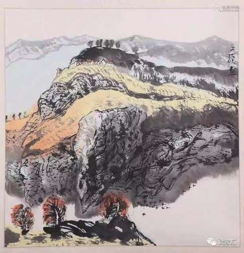 王续《山水图》