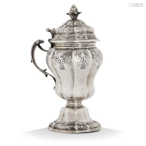SILVER MUSTARD, LEAVE, 1750 1752of a baluster shap…